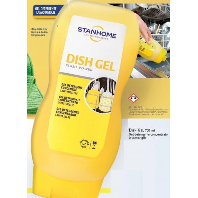 Stanhome DISH GEL 720 ml Gel detergente concentrato lavastoviglie