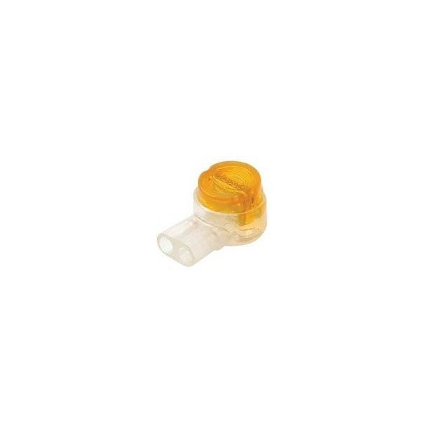 100 PZ PEZZI TIPO SCOTCHLOCK UY 100 CONNETTORE PLACCATI ORO