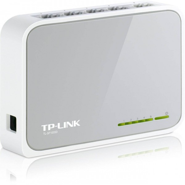 SWITCH TL-SF1005D TP-LINK 5 PORTE ETHERNET 10/100 MBPS RJ45 SDOPPIATORE HUB