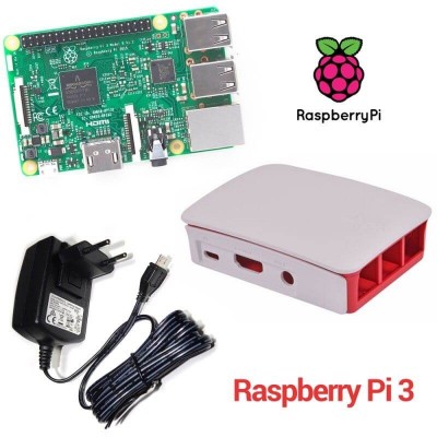 Raspberry Pi 3 Model B (1GB) Official Basic Starter Kit (E01)