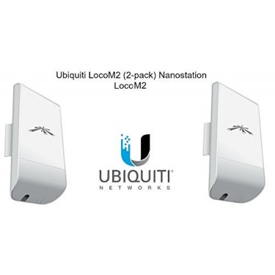 Ubiquiti NanoStation Loco M2 2x PACK- CPE access point outdoor POE 2,4GHz 8dBi