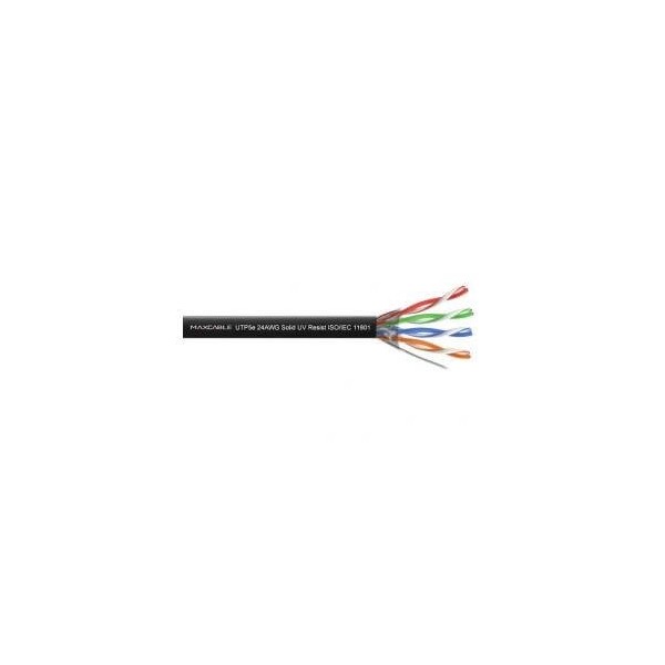 Cavo UTP (cu/Al) 305MT cat.5E MATASSA ESTERNO UV MAXC-UTP-CCA