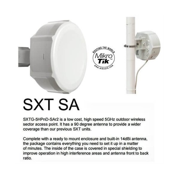 MikroTik RouterBOARD SXT SA5 RBSXTG-5HPnD-SAr2