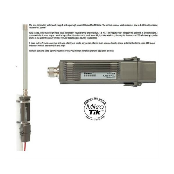 MikroTik RouterBOARD Metal 2 RBMetal2SHPn