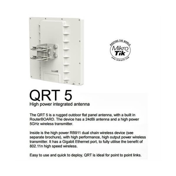 MikroTik RouterBOARD QRT 5 RB911G-5HPnD-QRT