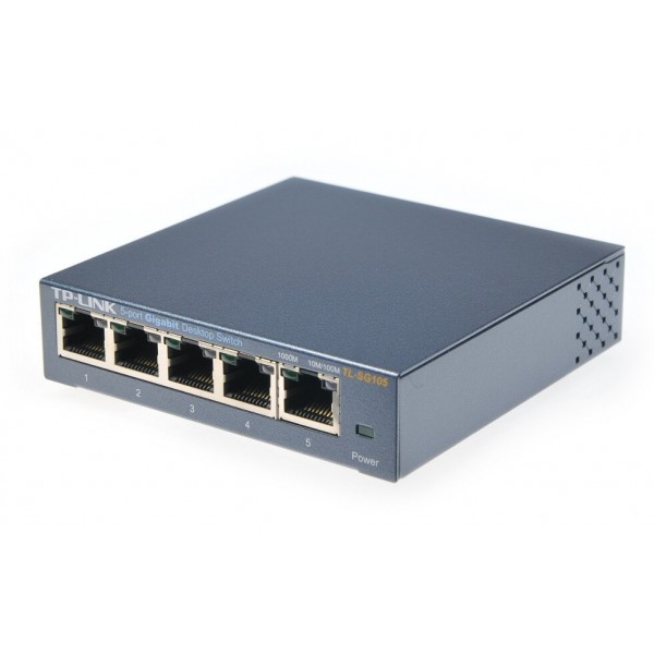 SWITCH TP-Link TL-SG105 Desktop  - 5 porte gigabit