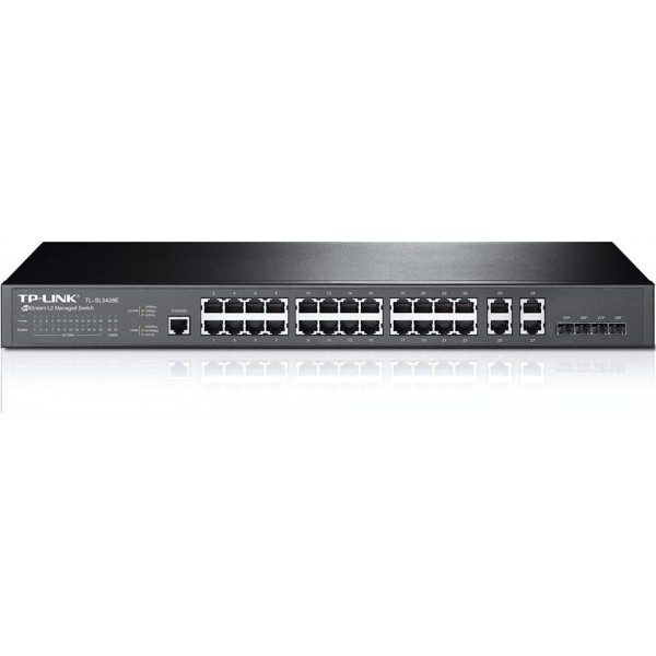 SWITCH Managed TL-SL5428E JetStream L2, 28 porte