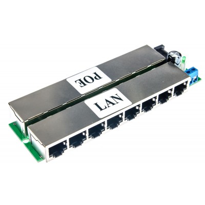 Adapter PoE 8-port  (8p 9-48V)