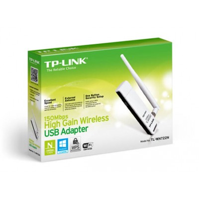 TP-LINK Wireless Lite N High-Gain Adattatore USB