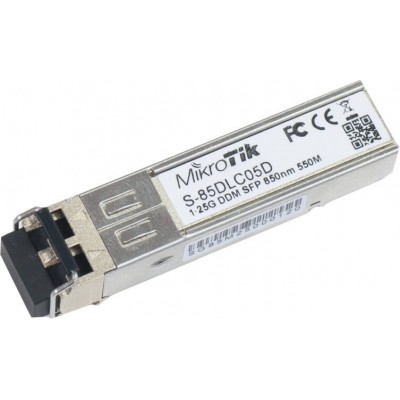MIKROTIK S-85DLC05D SFP DUAL, 1.25GBPS, MM LC, 850NM, 550M