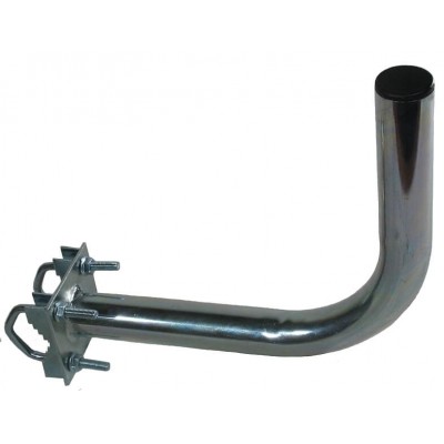 STAFFA PER ANTENNA PER BALCONE FRONTE 40CM