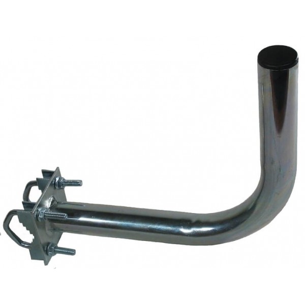 STAFFA PER ANTENNA PER BALCONE FRONTE 40CM