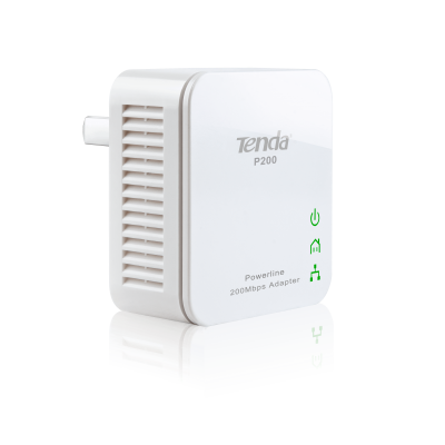 TENDA P200 200MBPS MINI POWERLINE ADATTATORE HomePlug AV