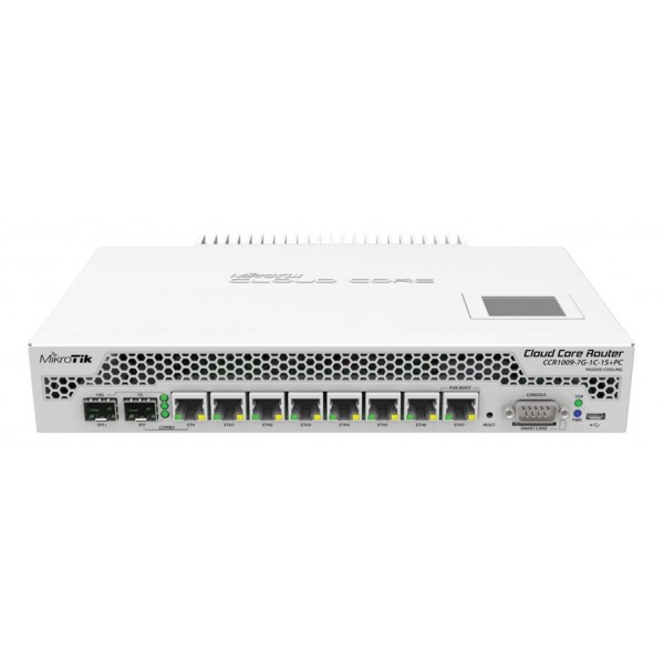 MikroTik Cloud Core Router CCR1009-7G-1C-1S+PC