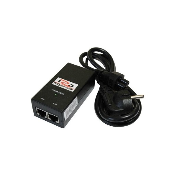 ALIMENTATORE PoE 48V 24W Gigabit Power Adapter ESD Protected ZAS-48V-05A-GBIT-POE-DCG
