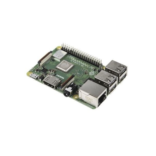 Raspberry Pi 3 Modello B+ SBC Quad Core CPU 1,4 GHz, 1 GB RAM ,WIFI AC + BLE 4.2