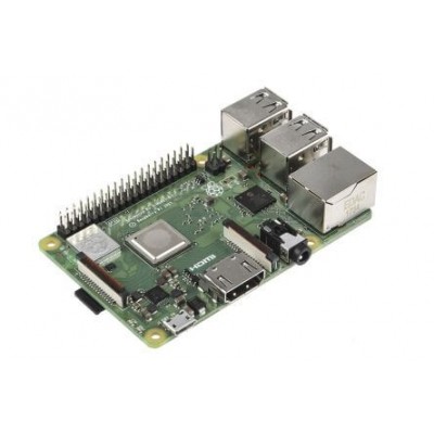 Raspberry Pi 3 Modello B+ SBC Quad Core CPU 1,4 GHz, 1 GB RAM ,WIFI AC + BLE 4.2