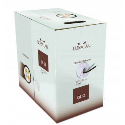 ULTRALAN FTP CABLE CAT 5E CU PE GEL 305M (OUTDOOR) ULAN-FTP-C5E-CU-PEG
