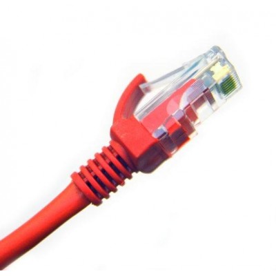 Cavo UTP PatchCord 0,50 Metri  50 CM cat.5e colore RED ROSSO