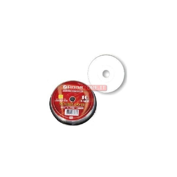 10 DVD+R DL DUAL LAYER PRINTABLE 8X AONE 240 MIN 8.5 GB