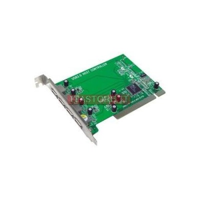 Adattatore USB host PCI 2.0 con 5 porte USB aggiuntive