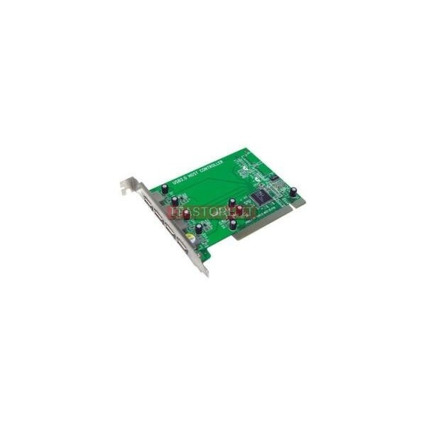 Adattatore USB host PCI 2.0 con 5 porte USB aggiuntive