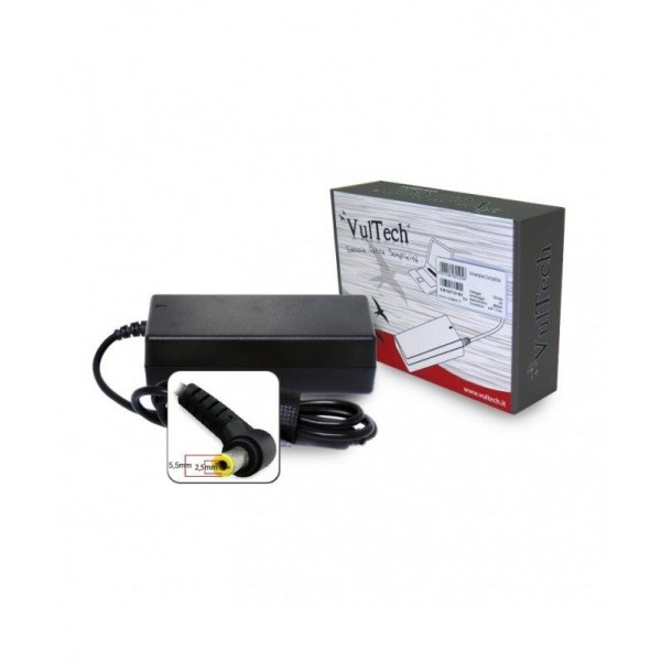 ALIMENTATORE PER NOTEBOOK ACER - 65W 19V 3.42A CONNETTORE 5.5X2.5MM - VULTECH AC19342C-312