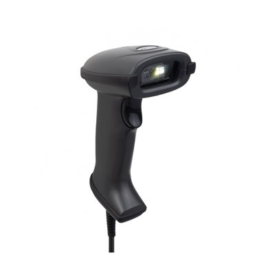 LETTORE PISTOLA BARCODE SCANNER LASER USB 1D 2D VULTECH BC-01