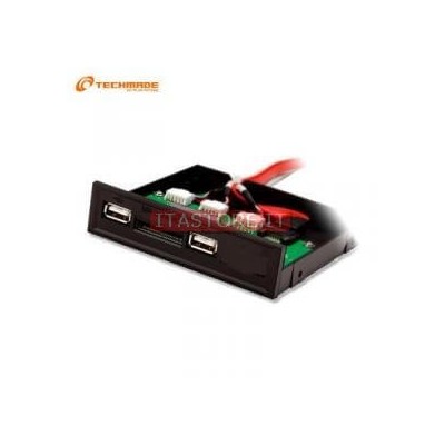 CARD READER 2 PORTE USB SD MMC MS E ESATA TECHMADE