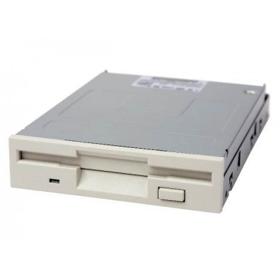 Lettore Floppy Disk 1,44 MB interno colore bianco