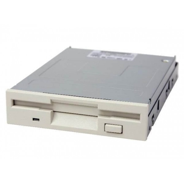 Lettore Floppy Disk 1,44 MB interno colore bianco