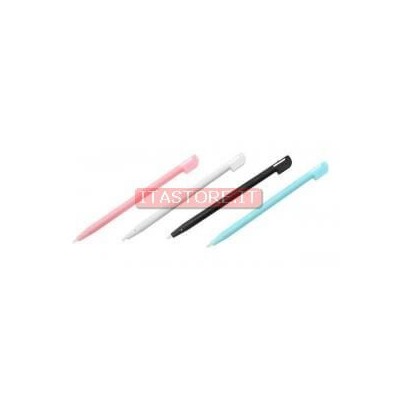 Kit confezione 4 pennini colorati touch screen per Nintendo DS Lite Dsi XL 3DS