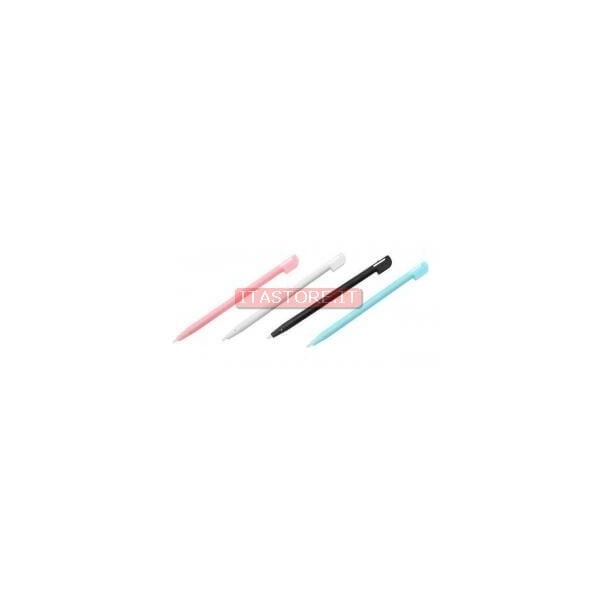 Kit confezione 4 pennini colorati touch screen per Nintendo DS Lite Dsi XL 3DS