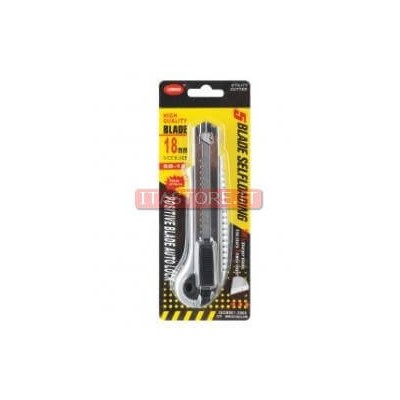 Taglierino professionale con 5 lame di ricambio da 18 mm