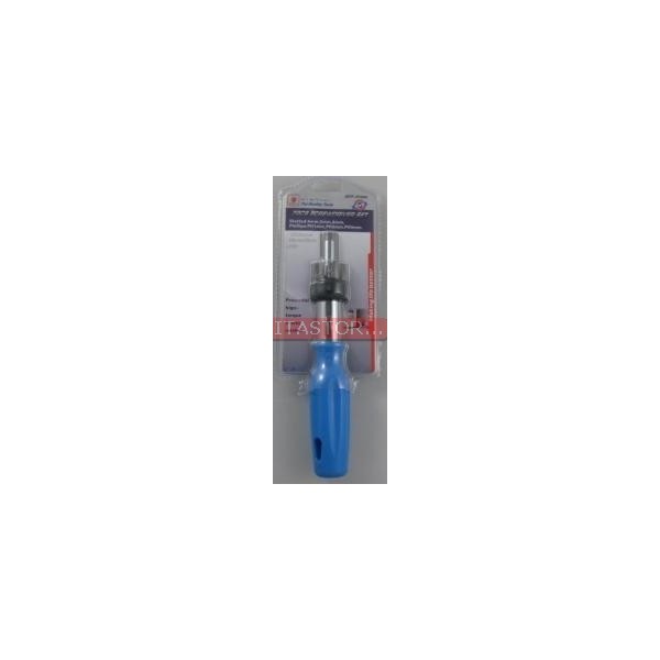 Cacciavite magnetico con 6 inserti sostituibili e funzione cricchetto