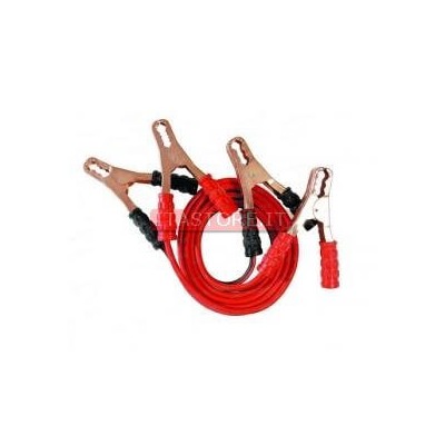 Cavi batteria auto camper moto 2 pezzi nero rosso 2,5 metri