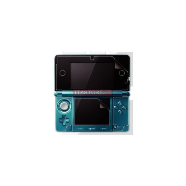 3DS 2 Pellicole protettive antigraffio per schermo display Nintendo 3DS