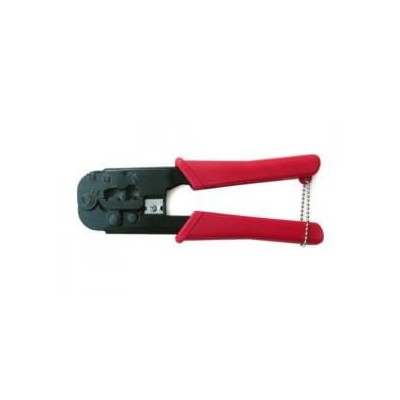 Pinza crimpatrice in metallo per connettori plug a 6 e 8 poli per cavi telefonici e di rete RJ45 RJ11