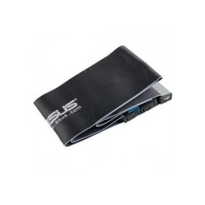 Cavo piatto IDE EIDE 40 pin ASUS con 2 connettori per harddisk e masterizzatori da 50 cm