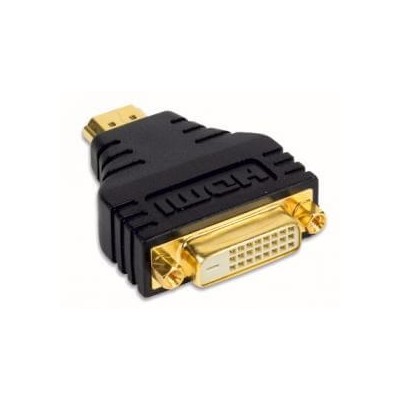 Adattatore convertitore da DVI Dvi-I 24+5 pin femmina a HDMI 19 pin maschio con connettori oro