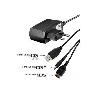 Alimentatore caricatore caricabatterie da rete elettrica 5 in 1 per Nintendo DS DSL DSi DSi XL 3DS