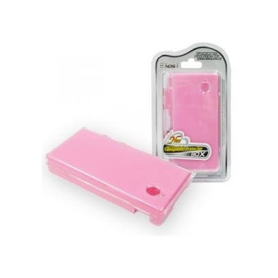 Custodia Protettiva rigida Cristal Case rosa per Nintendo Dsi