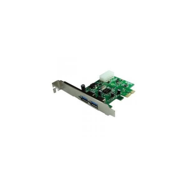 Scheda aggiuntiva slot Pci express pci-e  x1 per 2 porte USB 3.0 adattatore Technaxx 302P