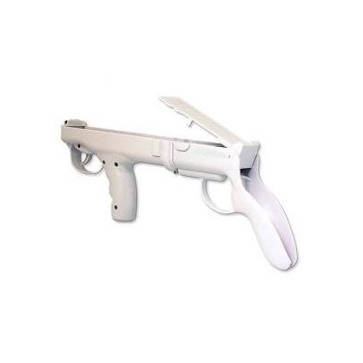 Pistola leggera fucile mitragliatrice light gun mod 7 per Nintendo WII colore bianco