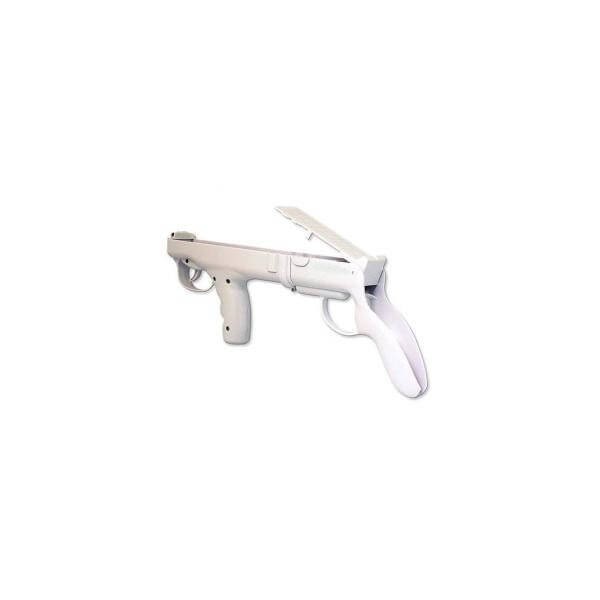 Pistola leggera fucile mitragliatrice light gun mod 7 per Nintendo WII colore bianco