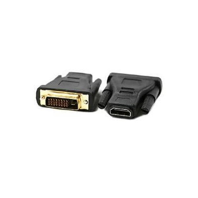Adattatore convertitore video digitale DVI-D 24+1 pin femmina HDMI femmina