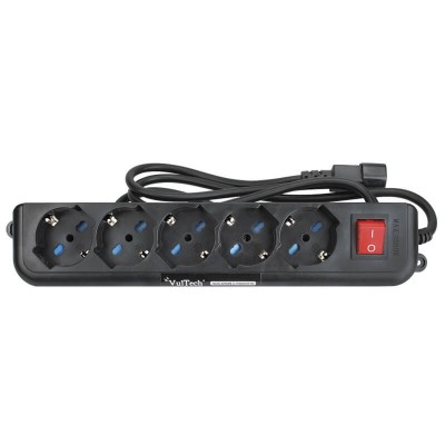 MULTIPRESA PER UPS BIPASSO VULTECH 5 INGRESSI MU-UPS01