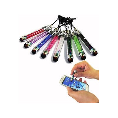 1 mini pennino capacitivo touch screen colorato con attacco cuffie per smartphone