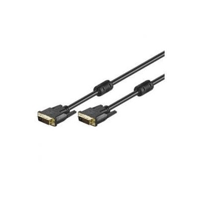 Cavo video digitale 1.8 metri da DVI-D 24+1 maschio a DVI-D 24+1 maschio
