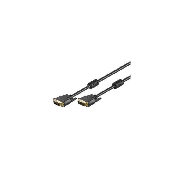 Cavo video digitale 1.8 metri da DVI-D 24+1 maschio a DVI-D 24+1 maschio